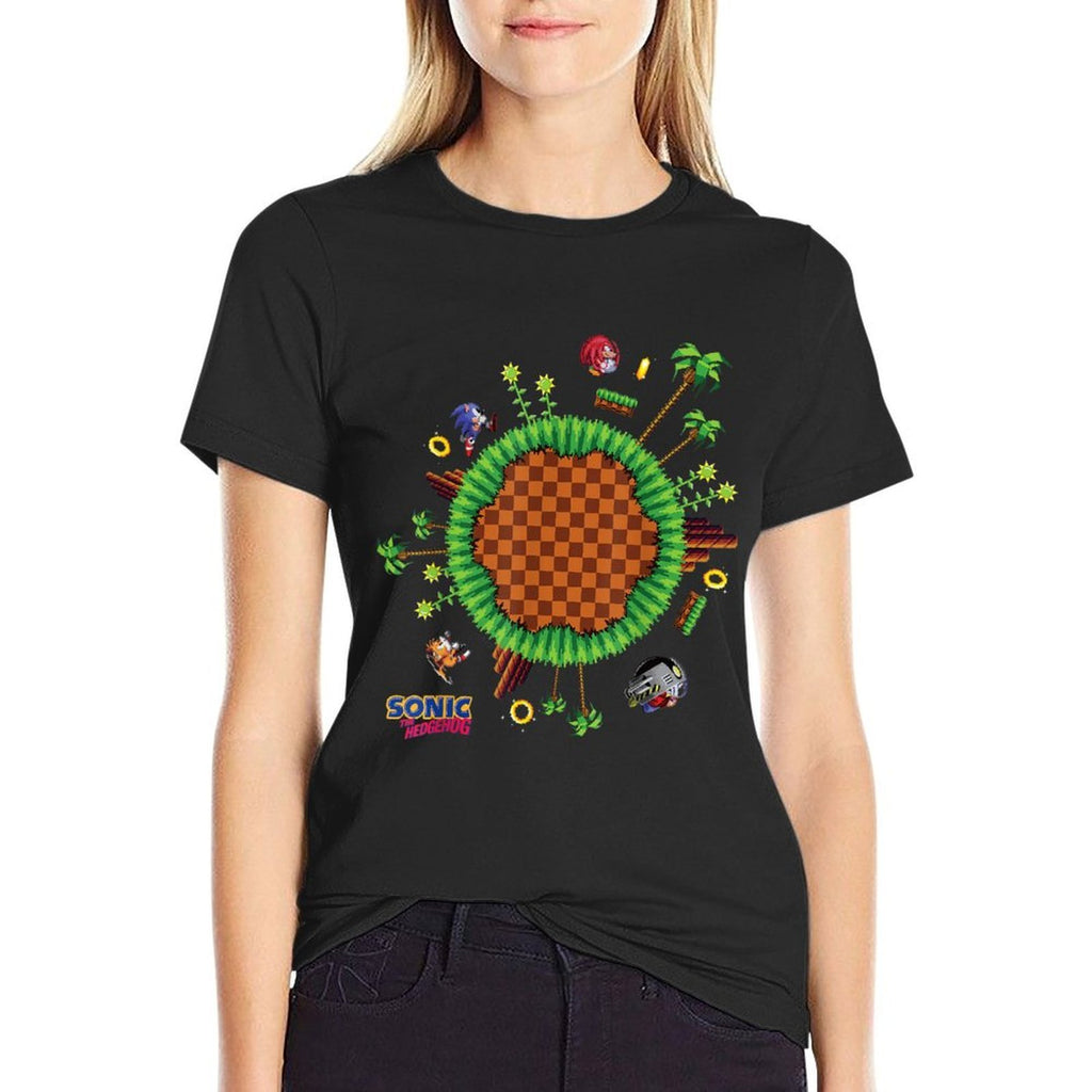 Sonic The Hedgehog - World  Moisture-wicking T-Shirt