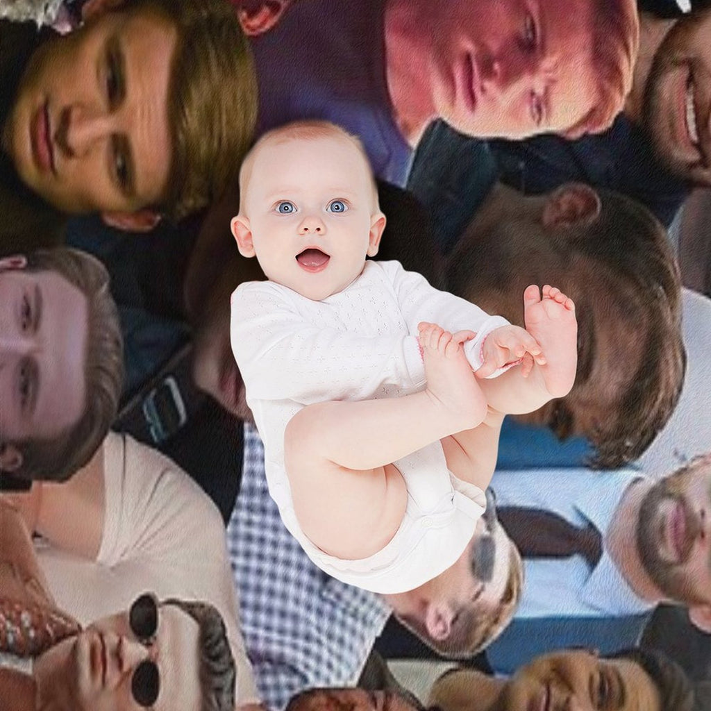 Chris Evans Photo Collage 2 Eco-conscious Throw Blanket