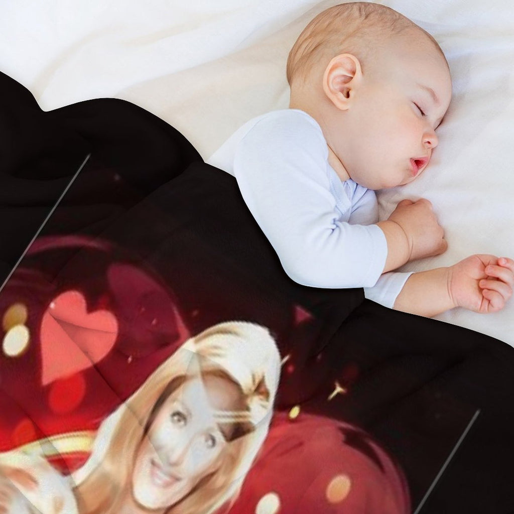 Dalida Plush Throw Blanket