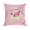 Waddles The Pig From Gravity Falls Soft Fade-Resistant Throw Pillow