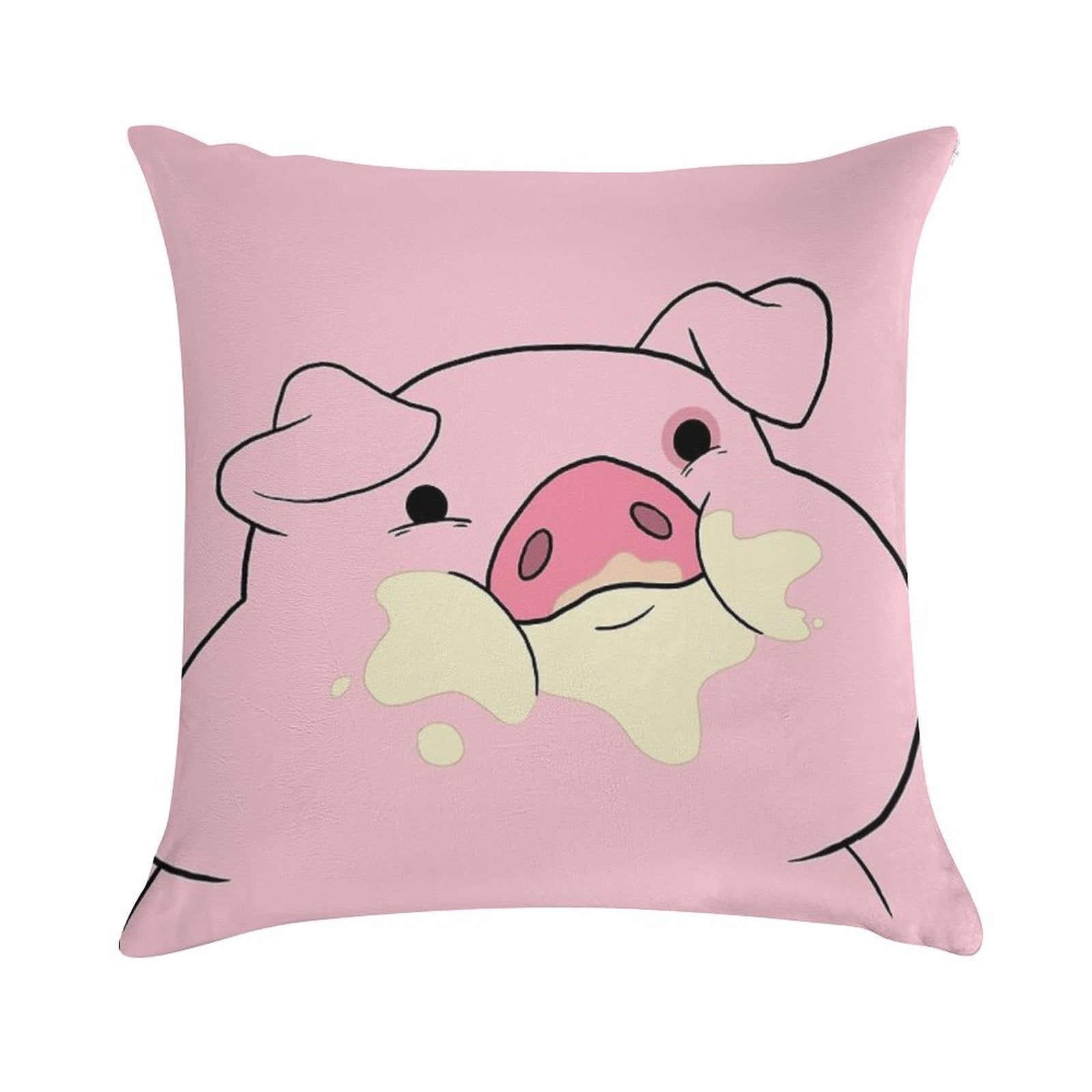 Waddles The Pig From Gravity Falls Soft Fade-Resistant Throw Pillow