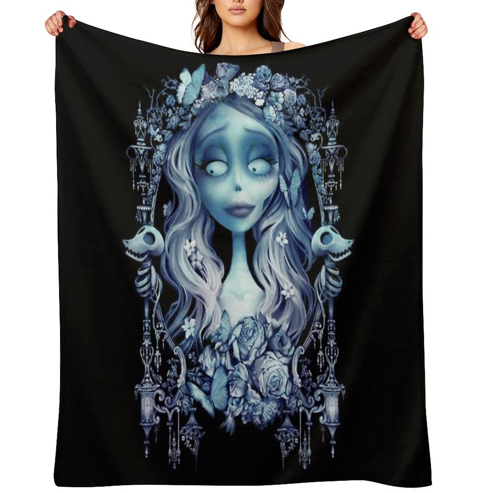 Wedding in The Night Plush Throw Blanket