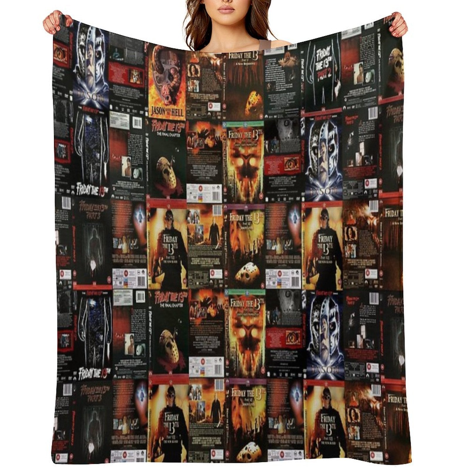 Jason Friday The 13th Movie Covers Quick-dry Throw Blanket
