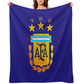 AFA ARGENTINA CHAMPION QATAR 2022 3 STARS Machine-washable Throw Blanket