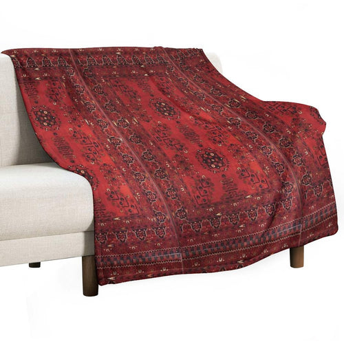 Antique Persian Rug Shrink-resistant Throw Blanket