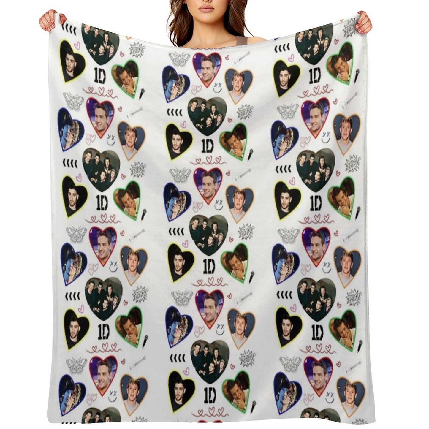 ONE DIRECTION Compact Throw Blanket