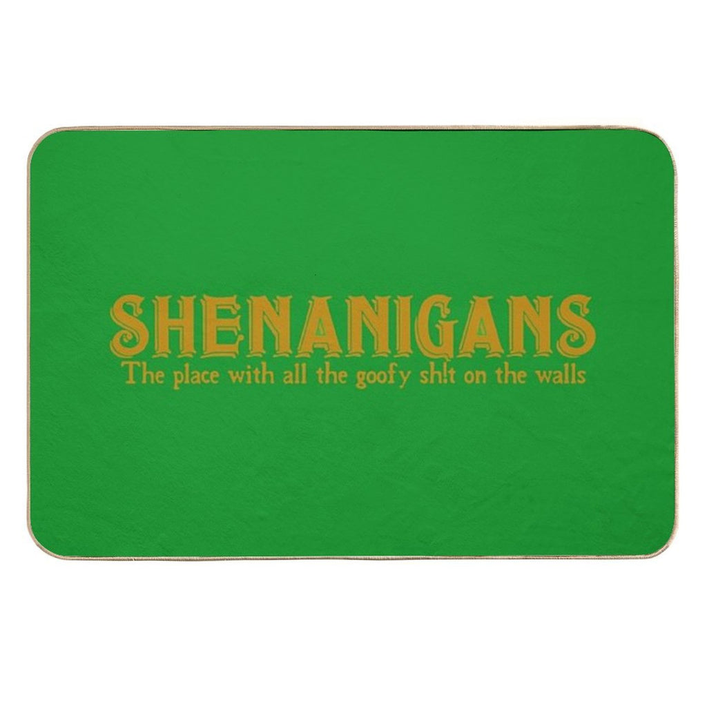 Shenanigans (The Place with All The Goofy S#it on The Walls)!  Rapid-Drying Bath Mat