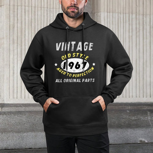 50th Birthday - Turning 50 Gift Idea 1967 50 Years Old Versatile Streetwear Hoodie