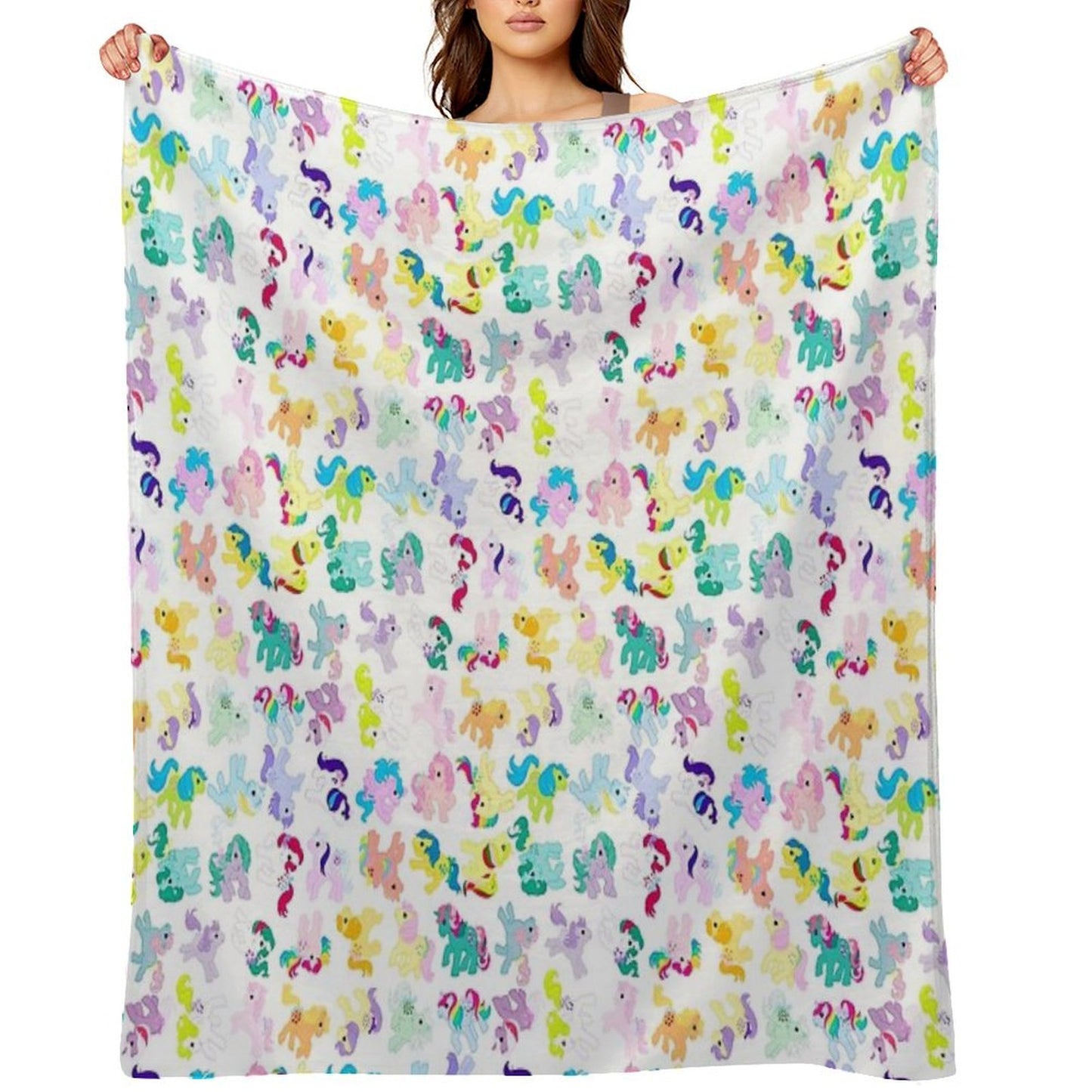 MLP All Over Me Compact Throw Blanket