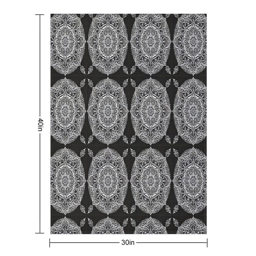 Make Your Bedroom, Kitchen & Bath Cozy with Mandala Decor Comfort Throw Blanket