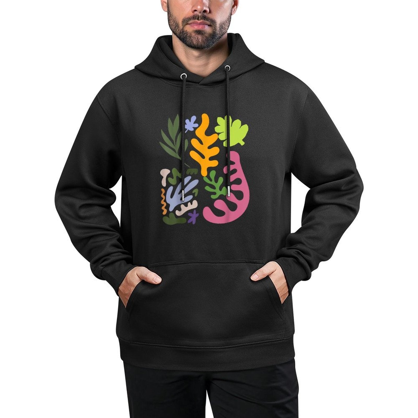 Matisse Painting Aesthetic Artificial Flower Abstract Autumn Easy Care Hoodie