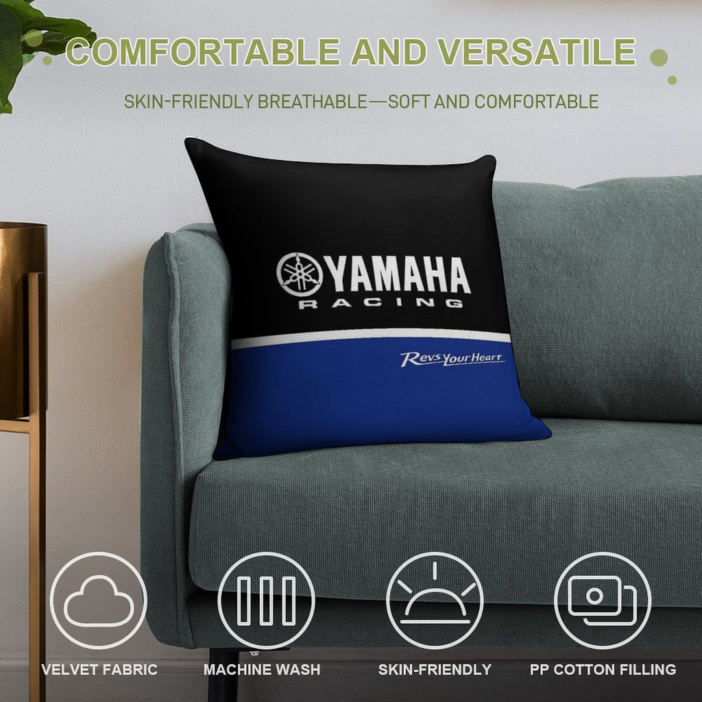 YAMAHA Race Soft Anti-Pilling Throw Pillow