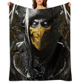 Mortal Kombat X Scorpion Plush Throw Blanket
