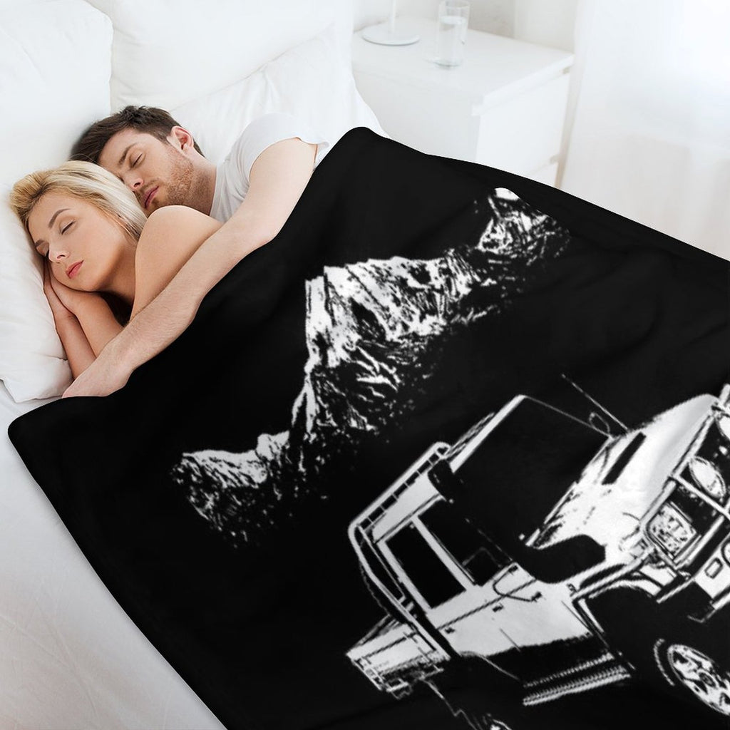 79 Series Toyota Cruiser Premium Throw Blanket
