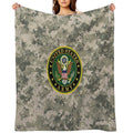 United States Army Sustainable Throw Blanket