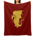 Arthur's Dragon Wrinkle-free Throw Blanket