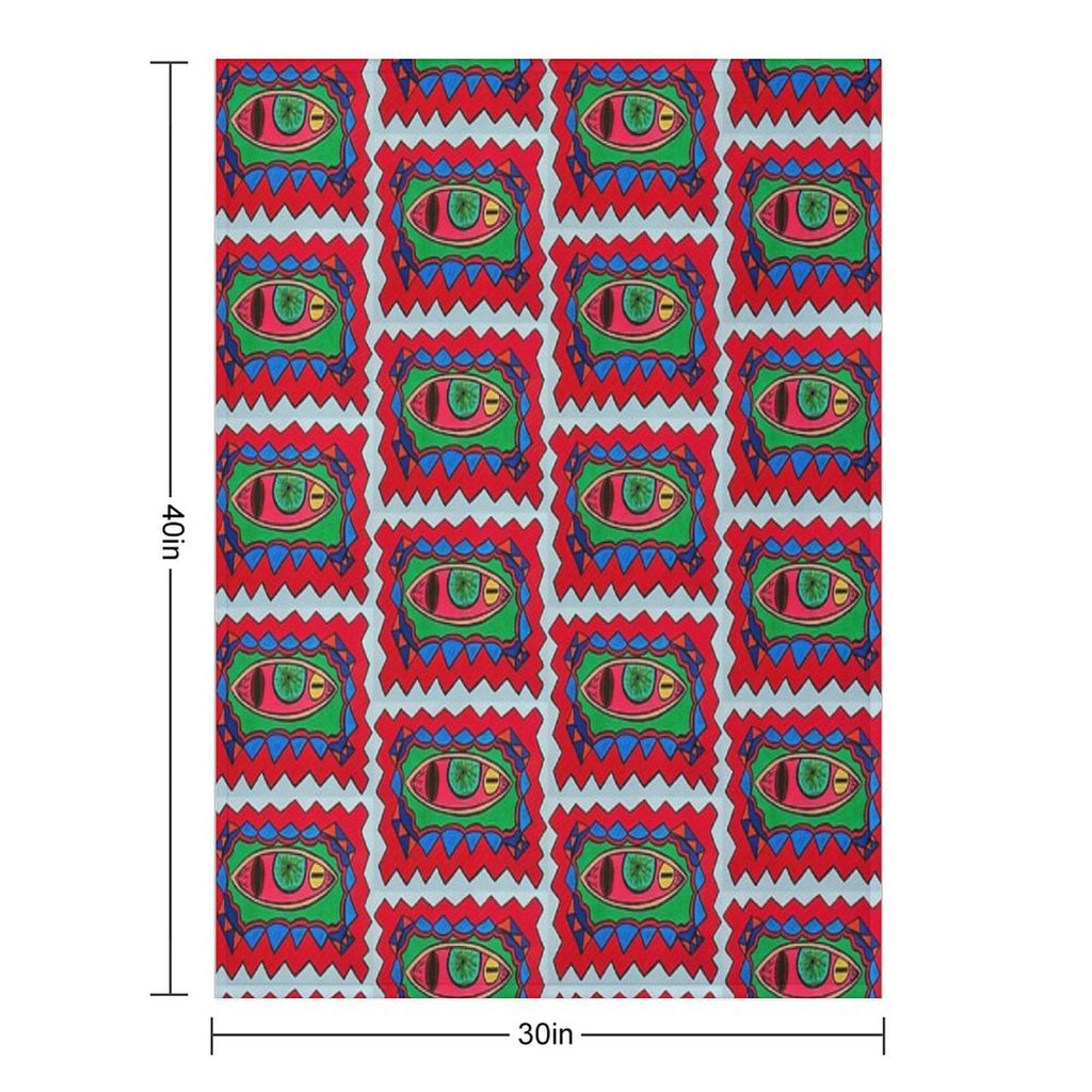 A Story of Looks Compact Throw Blanket