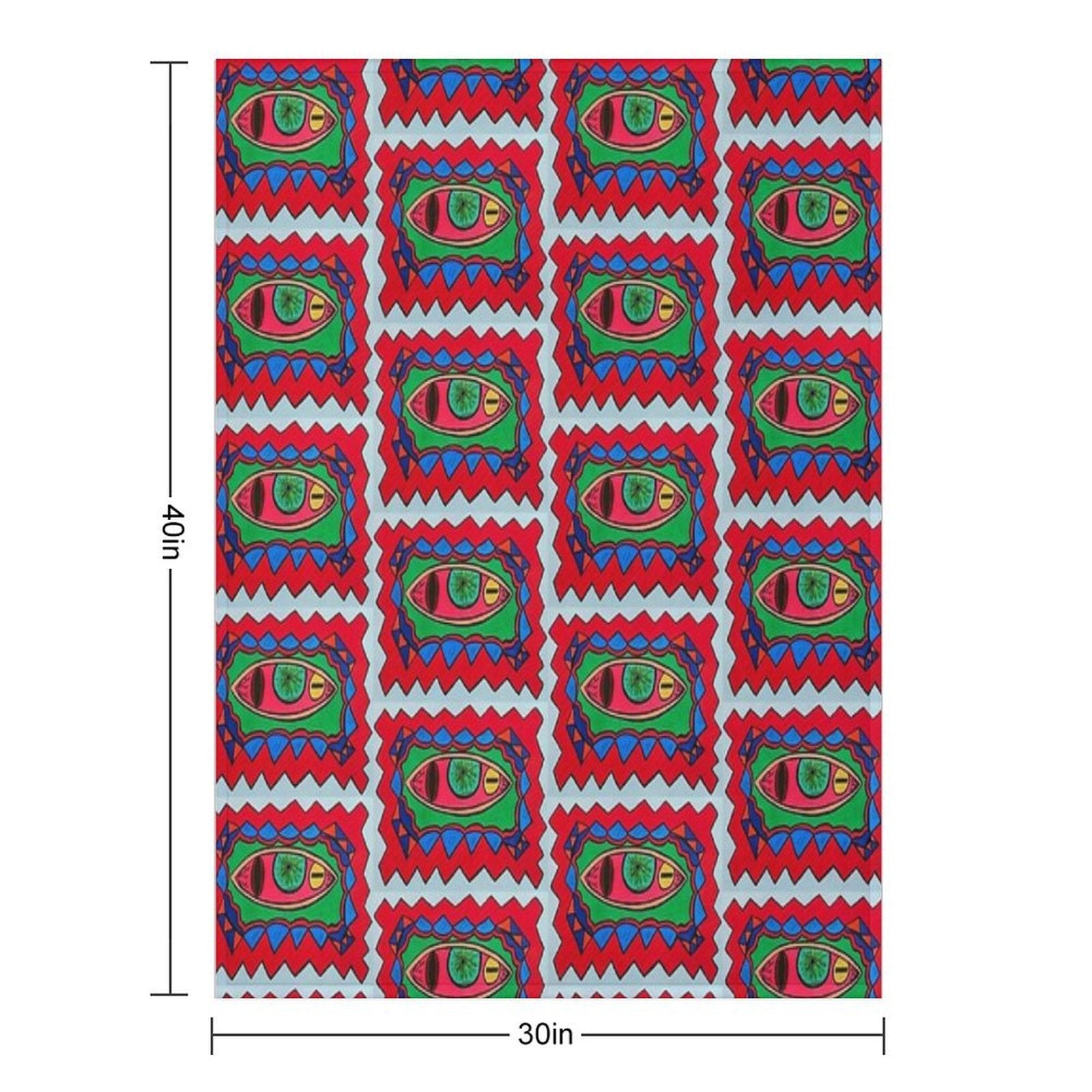 A Story of Looks Compact Throw Blanket