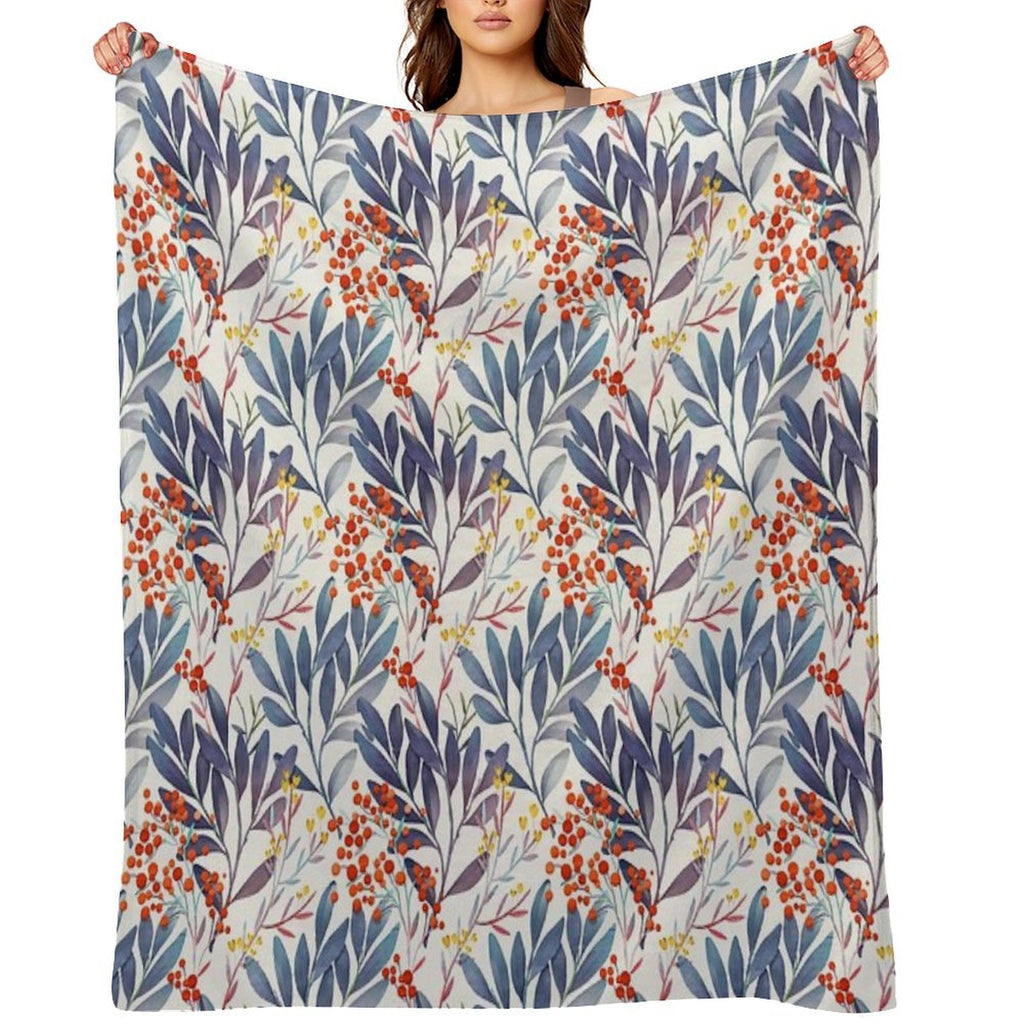 Winter Eco-conscious Throw Blanket