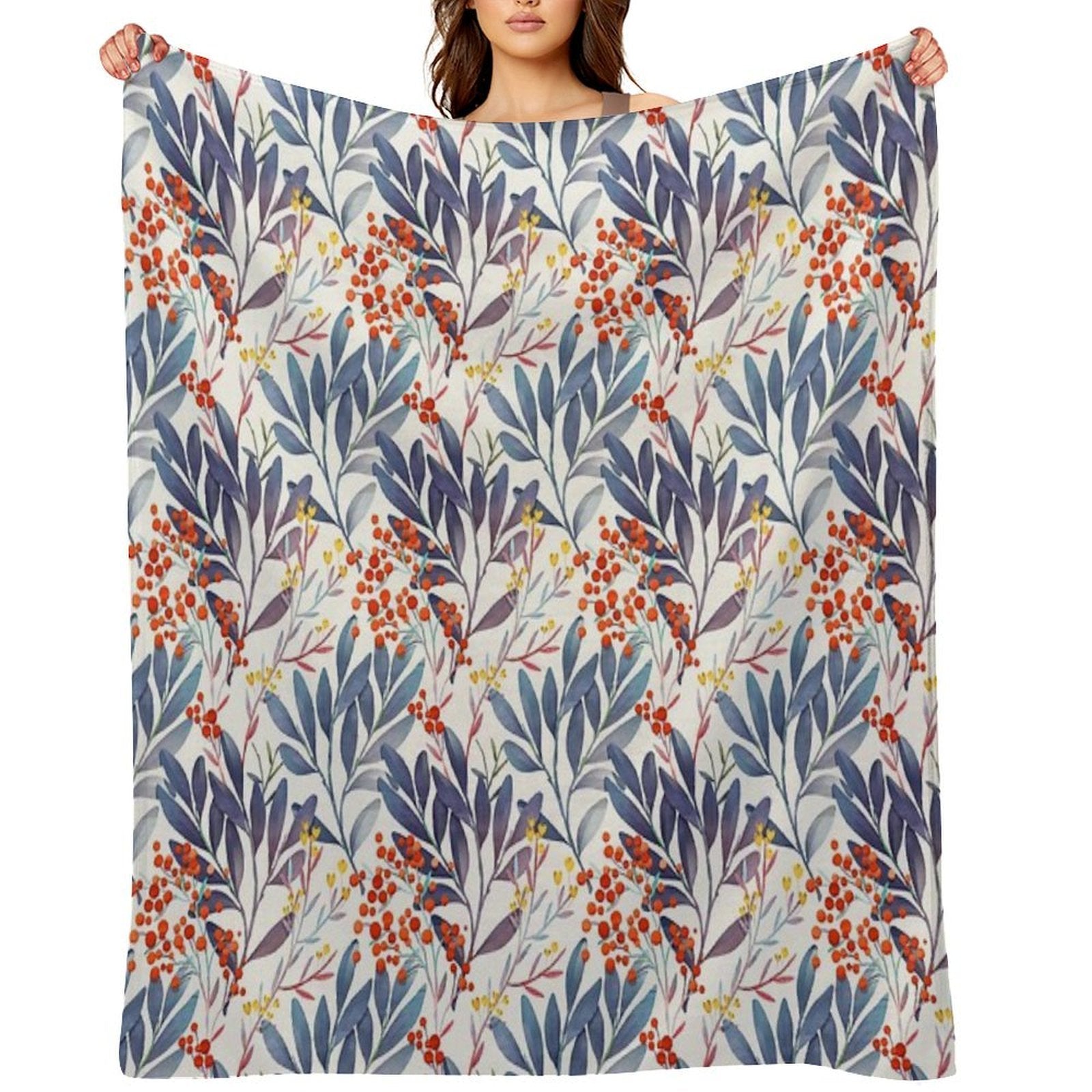 Winter Eco-conscious Throw Blanket