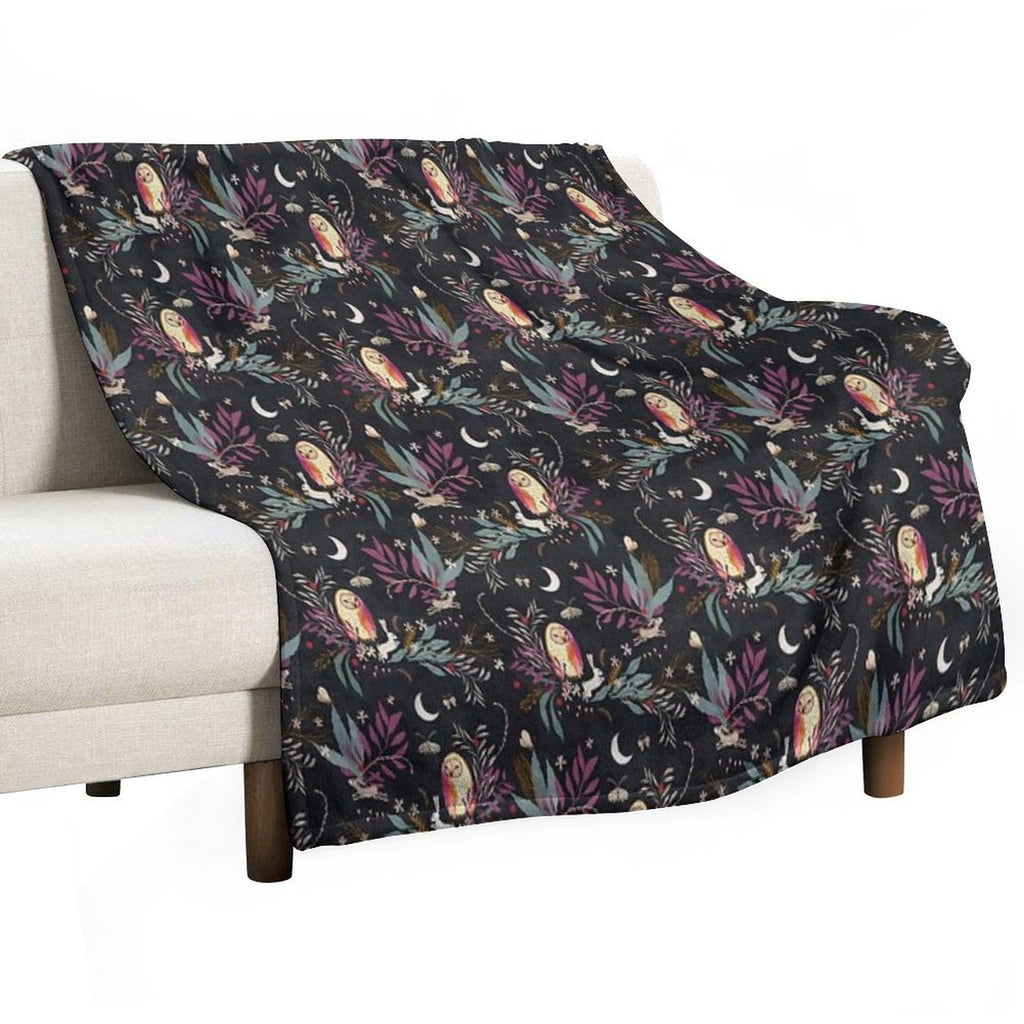 In The Night Garden Eco-conscious Throw Blanket