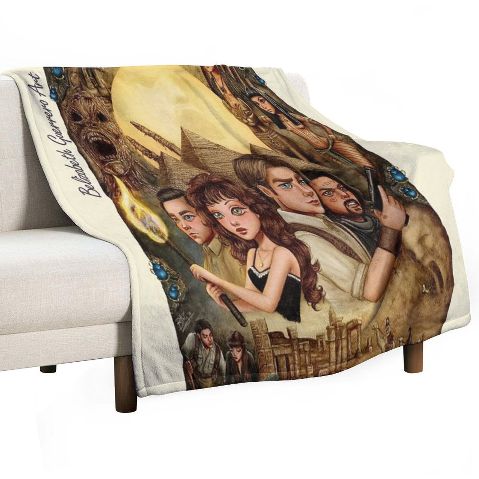 The Mummy Travel-friendly Throw Blanket