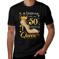 50 Year Old High Heels Stepping Into My 50th Birthday  Relaxed-fit T-Shirt