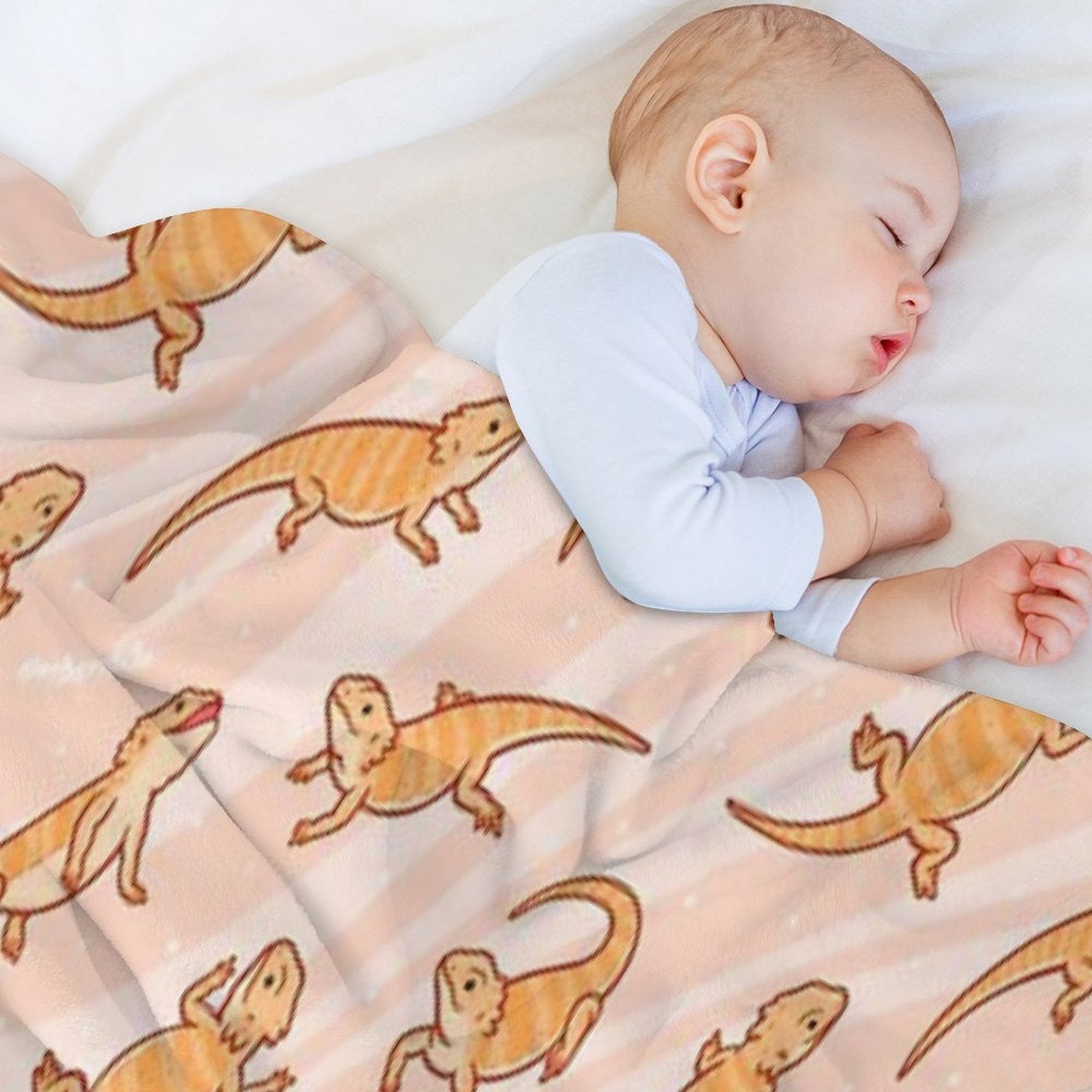 Bearded Dragons Versatility Throw Blanket