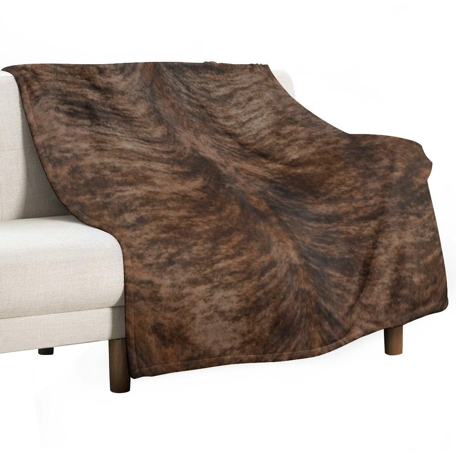 Brindle Wrinkle-free Throw Blanket