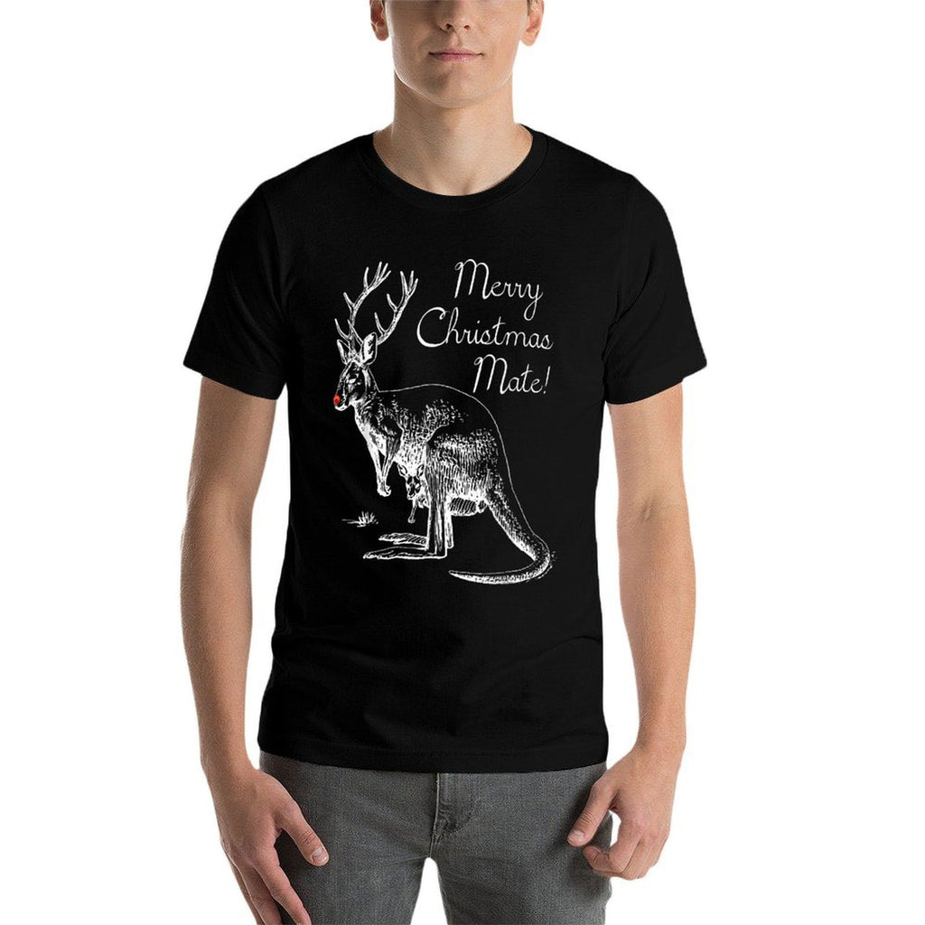 Australia Christmas - Merry Christmas Mate  Cotton T-Shirt