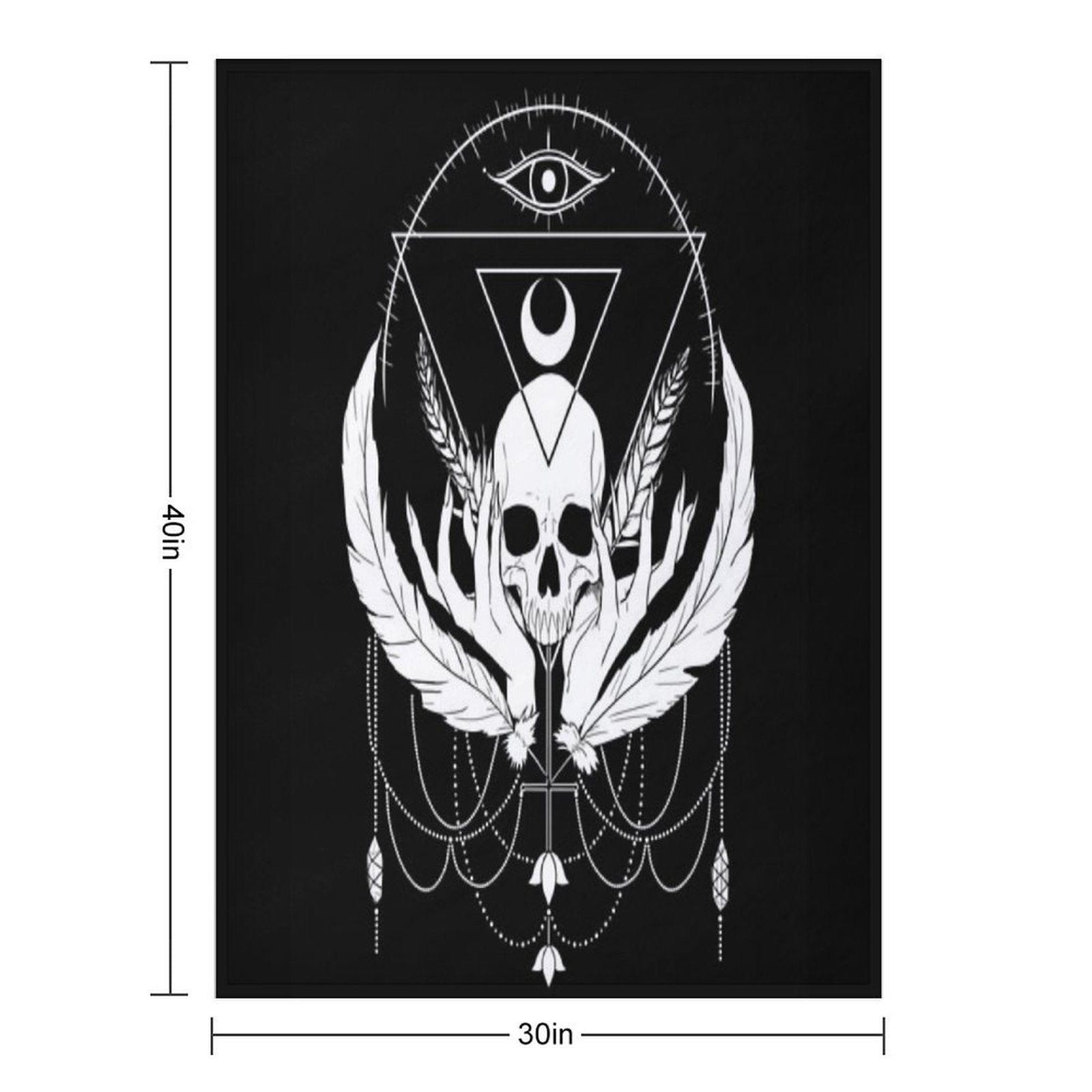 Virgo Multi-functional Throw Blanket