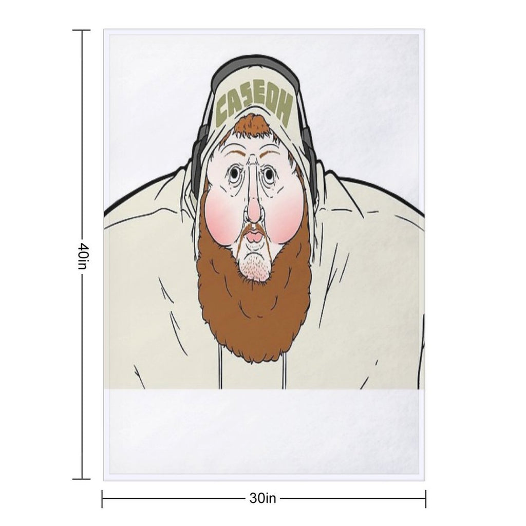 CASEOH CARTOON MEME [LIMITED TIME ONLY] Multi-functional Throw Blanket