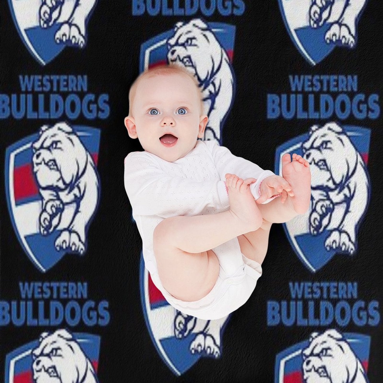 Bulldogs-western Machine-washable Throw Blanket