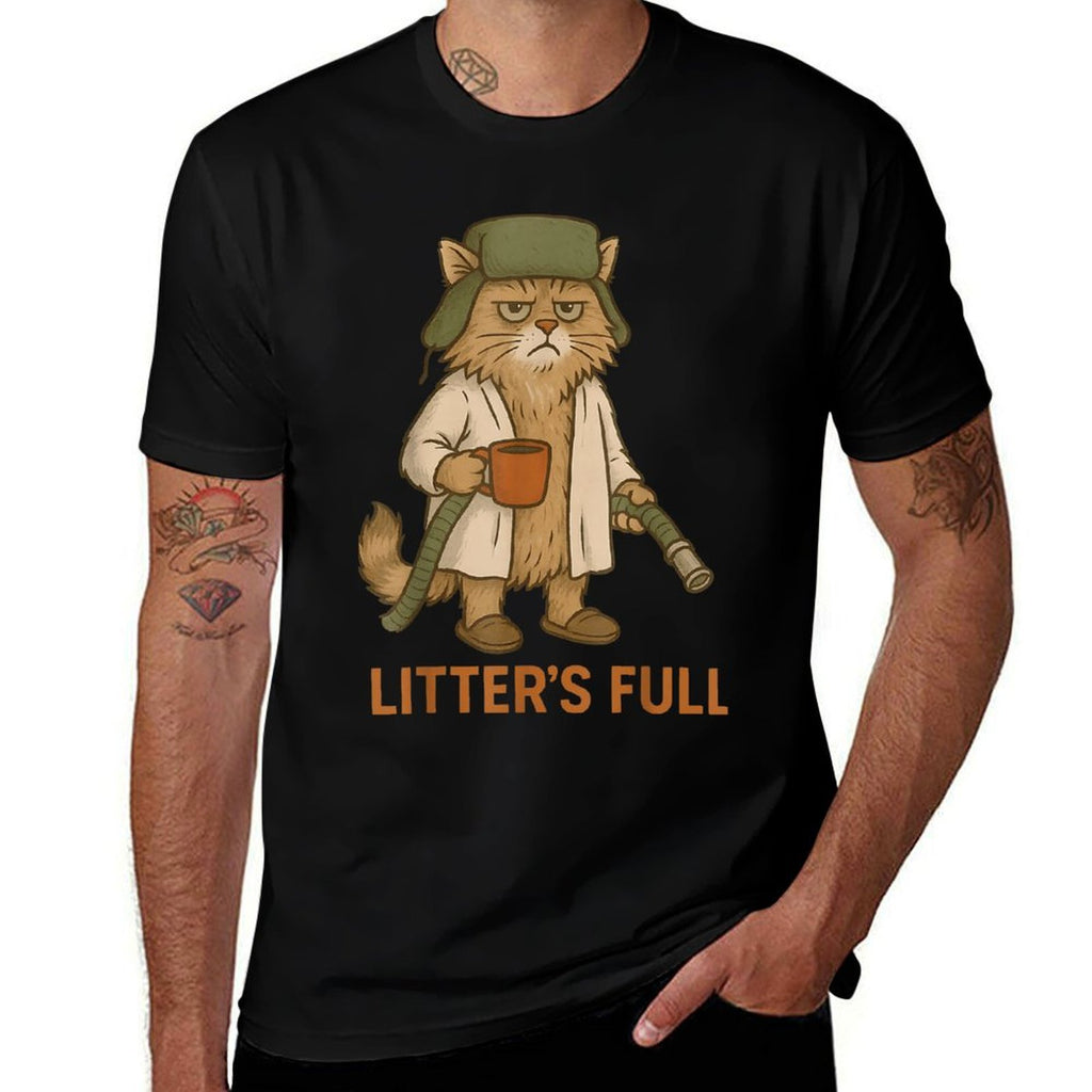 Funny Cat Litters Full Christmas Cat Xmas Women Men Kids  Classic T-Shirt