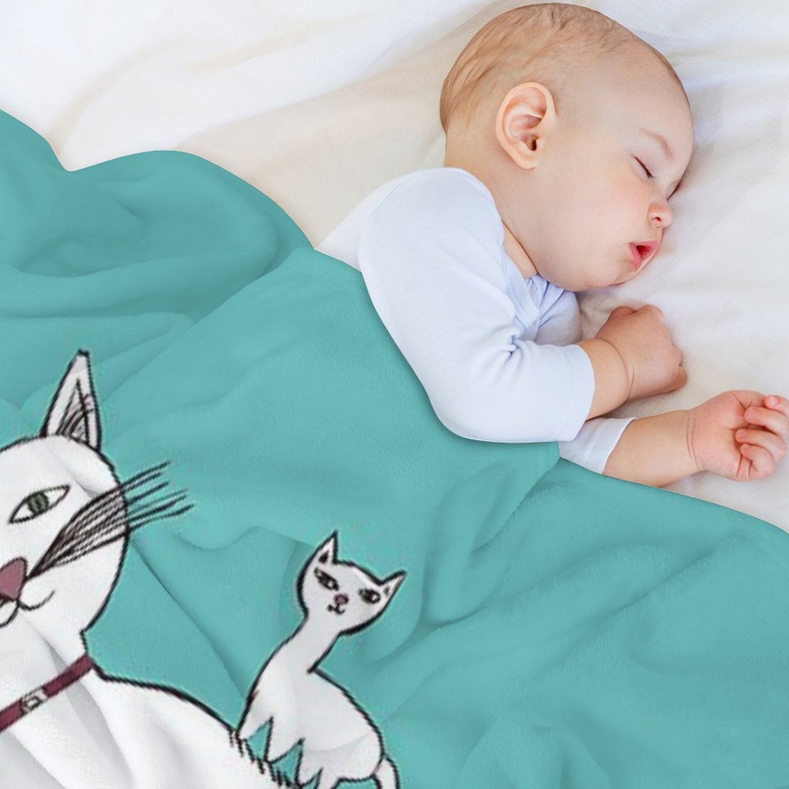 CYPRUS CATS PATTERN Premium Throw Blanket