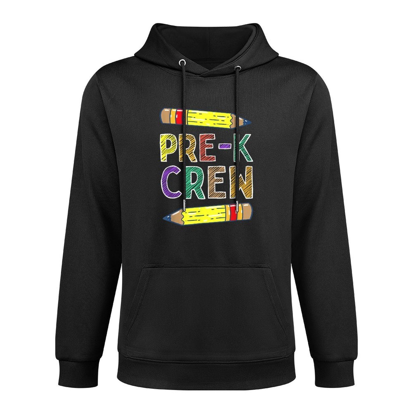 Pre-K Crew Funny PreK Teachers Back To School Shrink-Resistant Hoodie