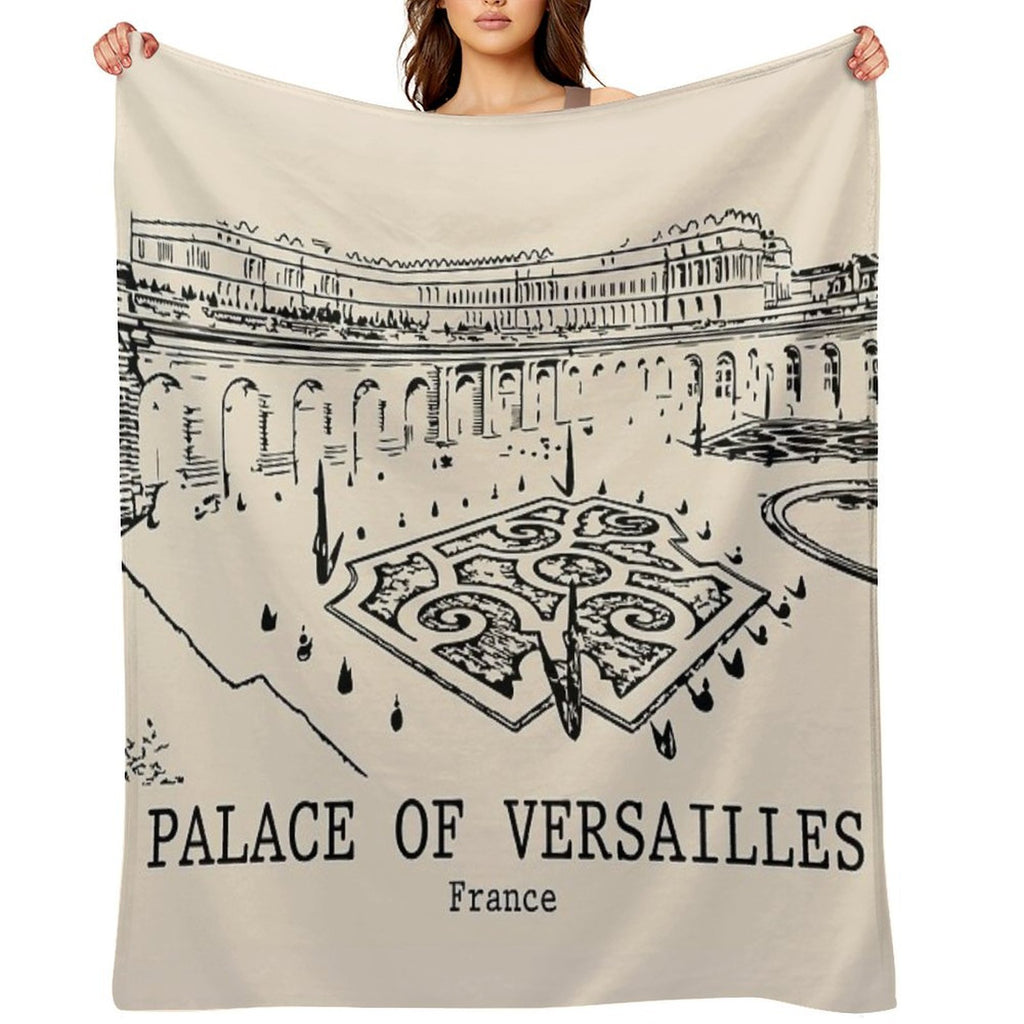 Palace of Versailles - France Shrink-resistant Throw Blanket