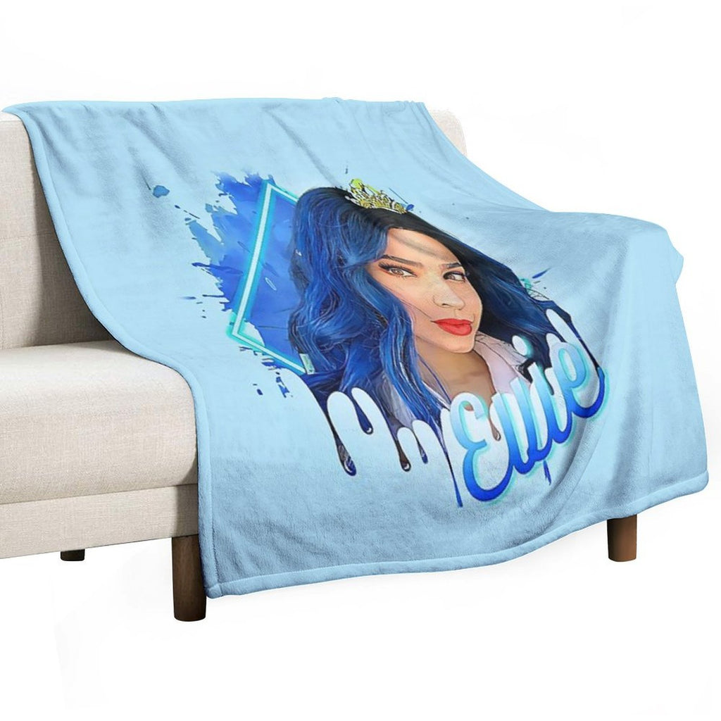 Evie Queen - Descendants 3 Velvety-soft Throw Blanket