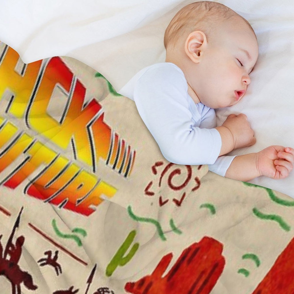 1885 Delorean Anti-pilling Throw Blanket