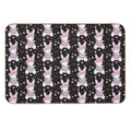 Rabbit (girl) Ciel (black)  Repositionable Bath Mat