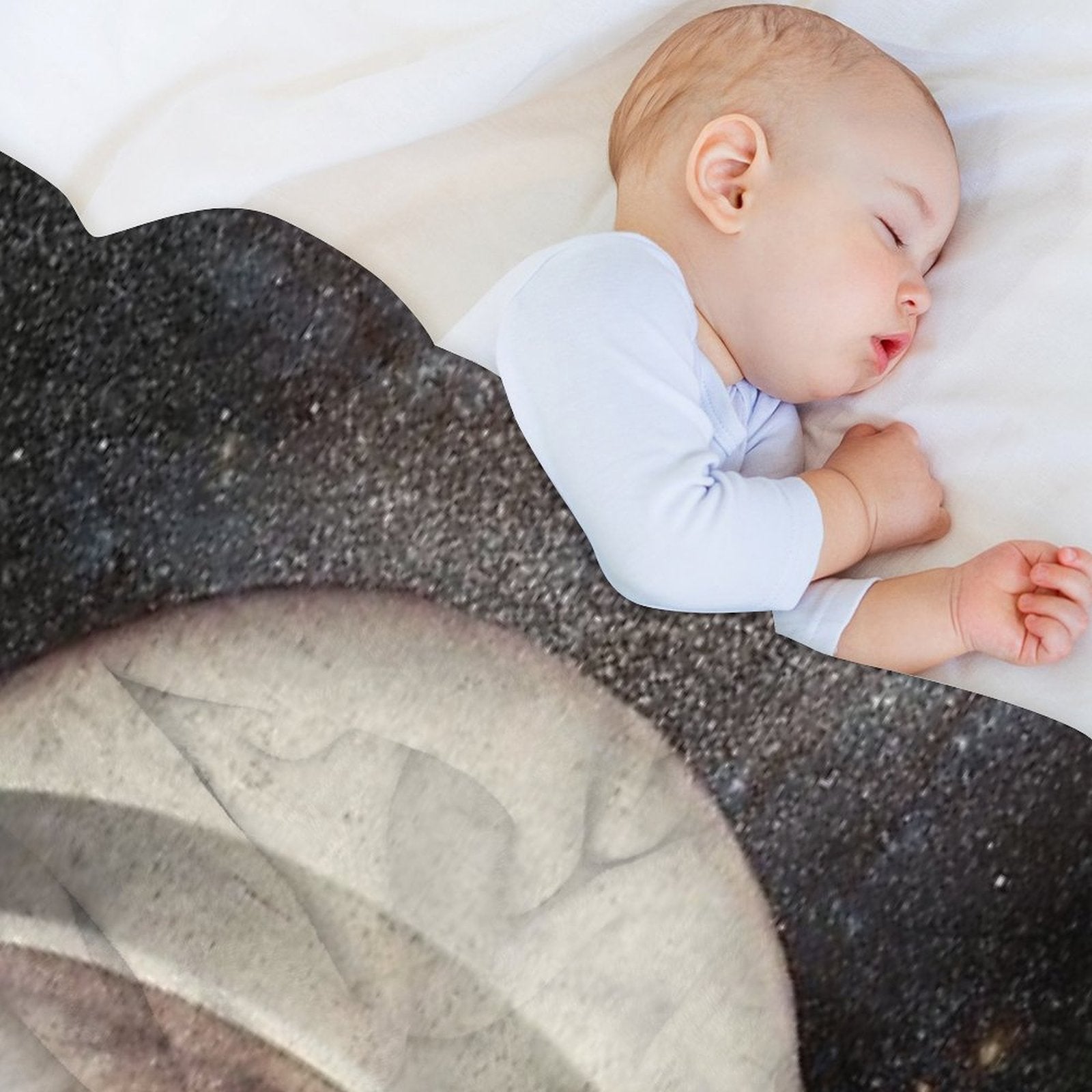 Space Sloth Shrink-resistant Throw Blanket