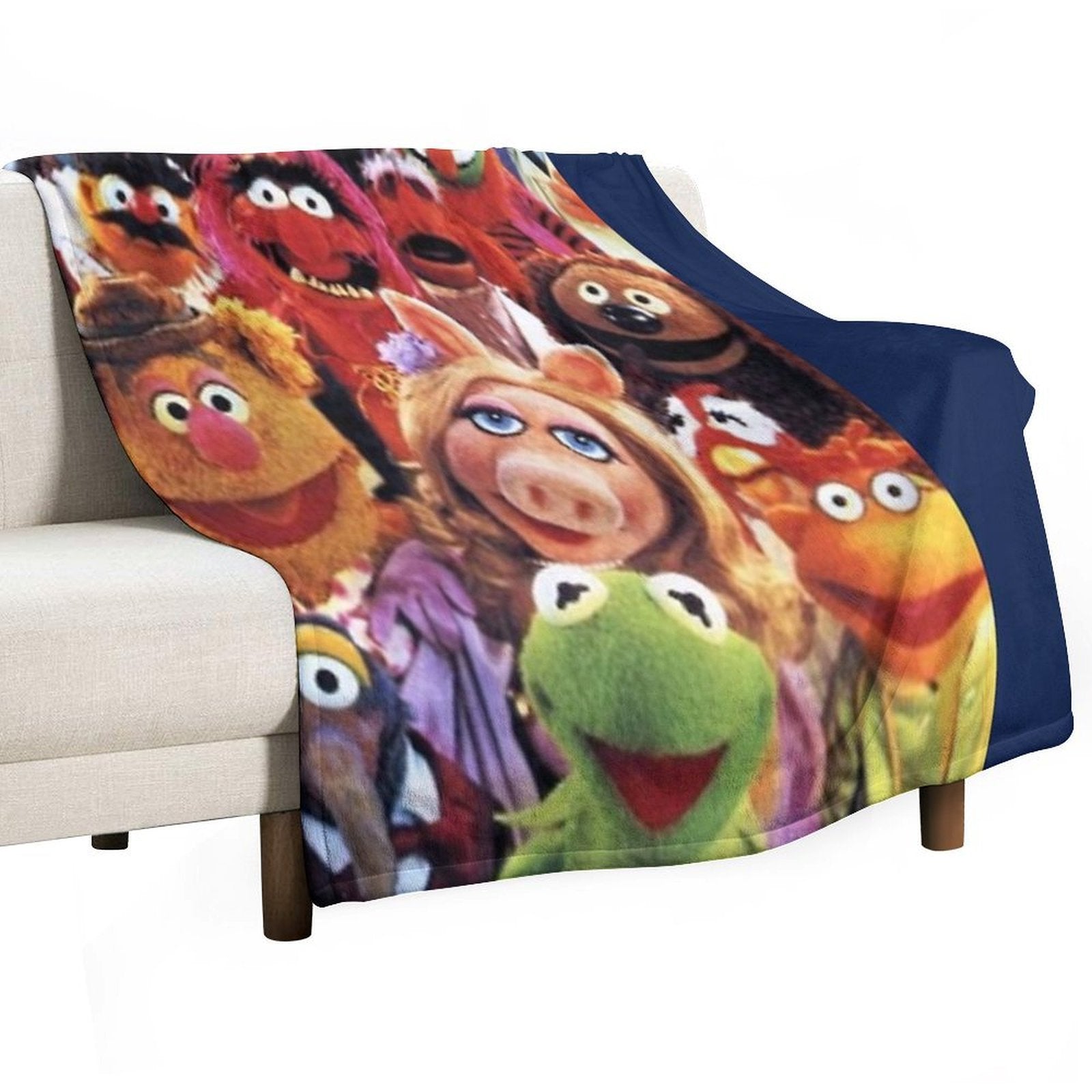 The Cute Muppet Show Compact Throw Blanket