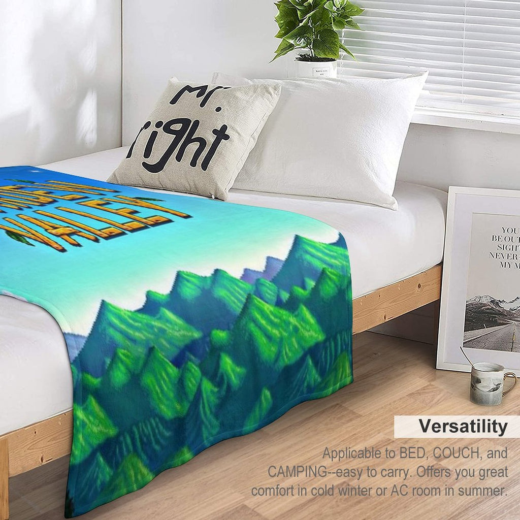 Stardew Valley Title Durable Throw Blanket