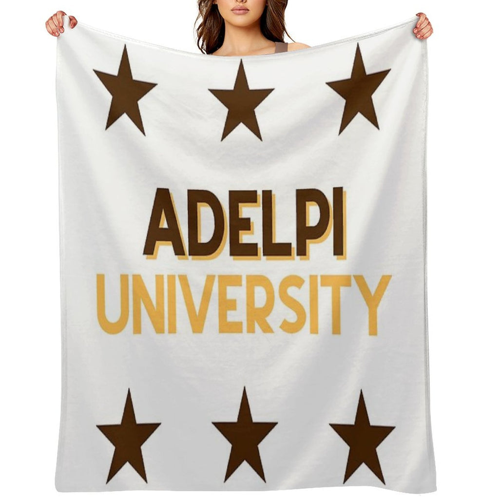 Adelphi University Gift-ready Throw Blanket