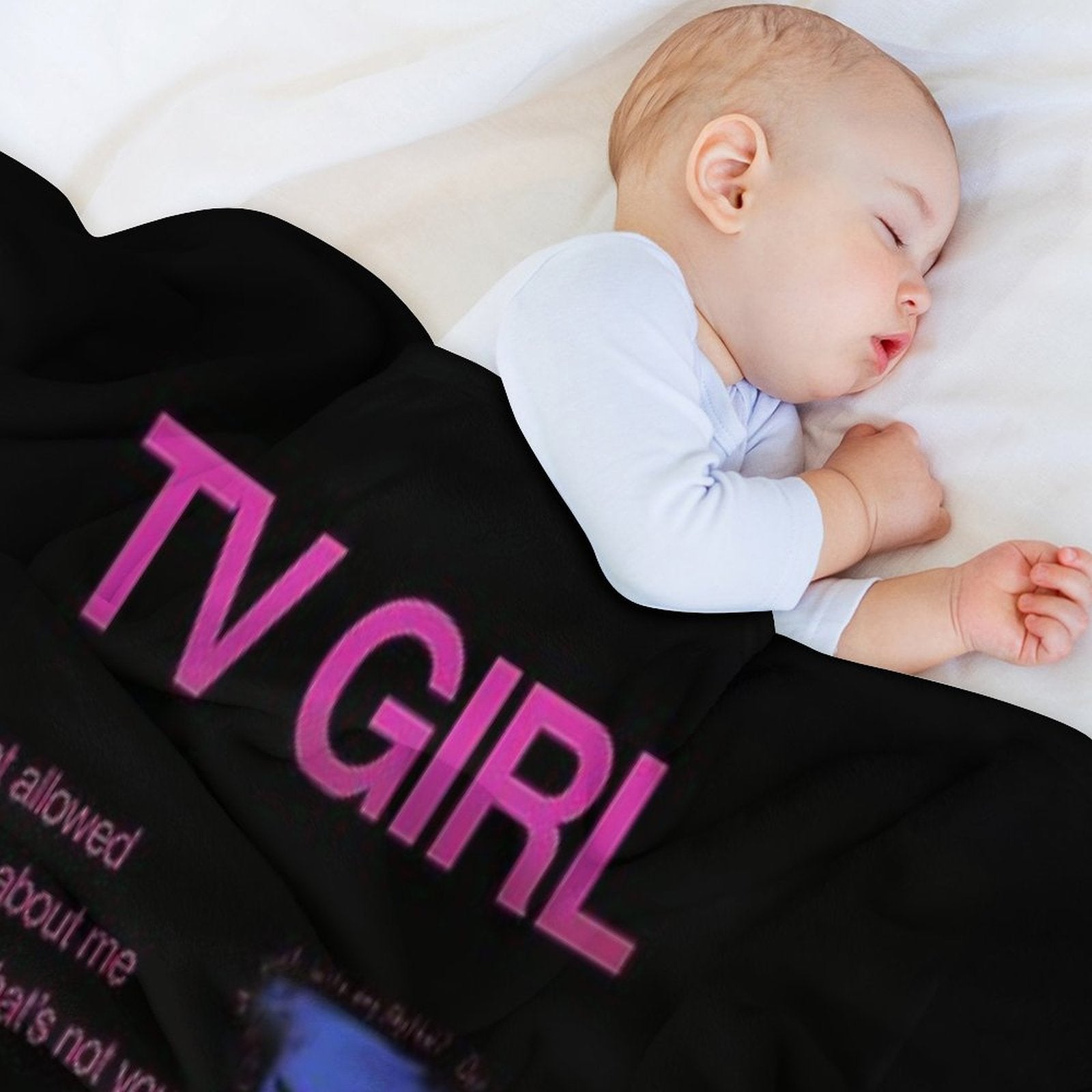 Who Really Cares - Tv Girl Durable Throw Blanket