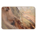 Abstract Autumn, Brown, Gold And Orange, Warm Colours, Abstract Art  Anti-Trip Bath Mat