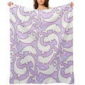 Believe in The Beluga Wrinkle-free Throw Blanket