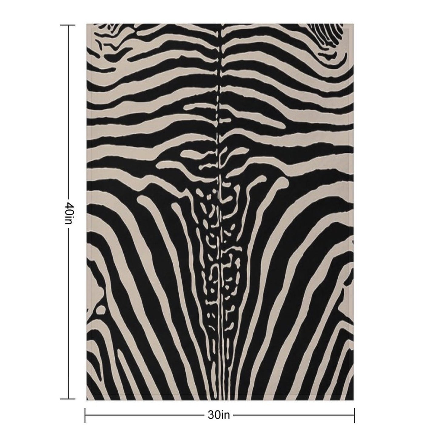 Zebra Stripes Zebra Print Gift-ready Throw Blanket
