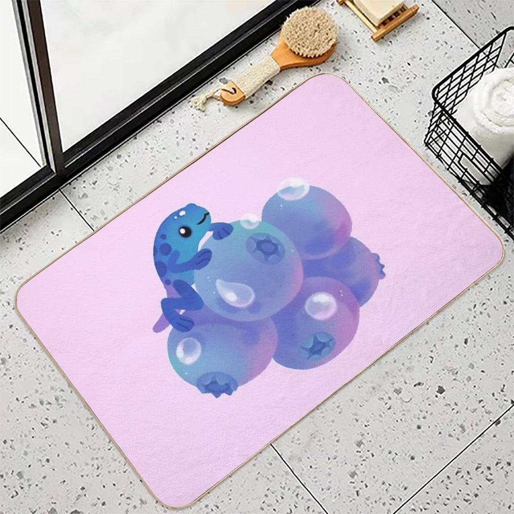 Blueberry Poison Yogurt 1  High-Traffic Bath Mat