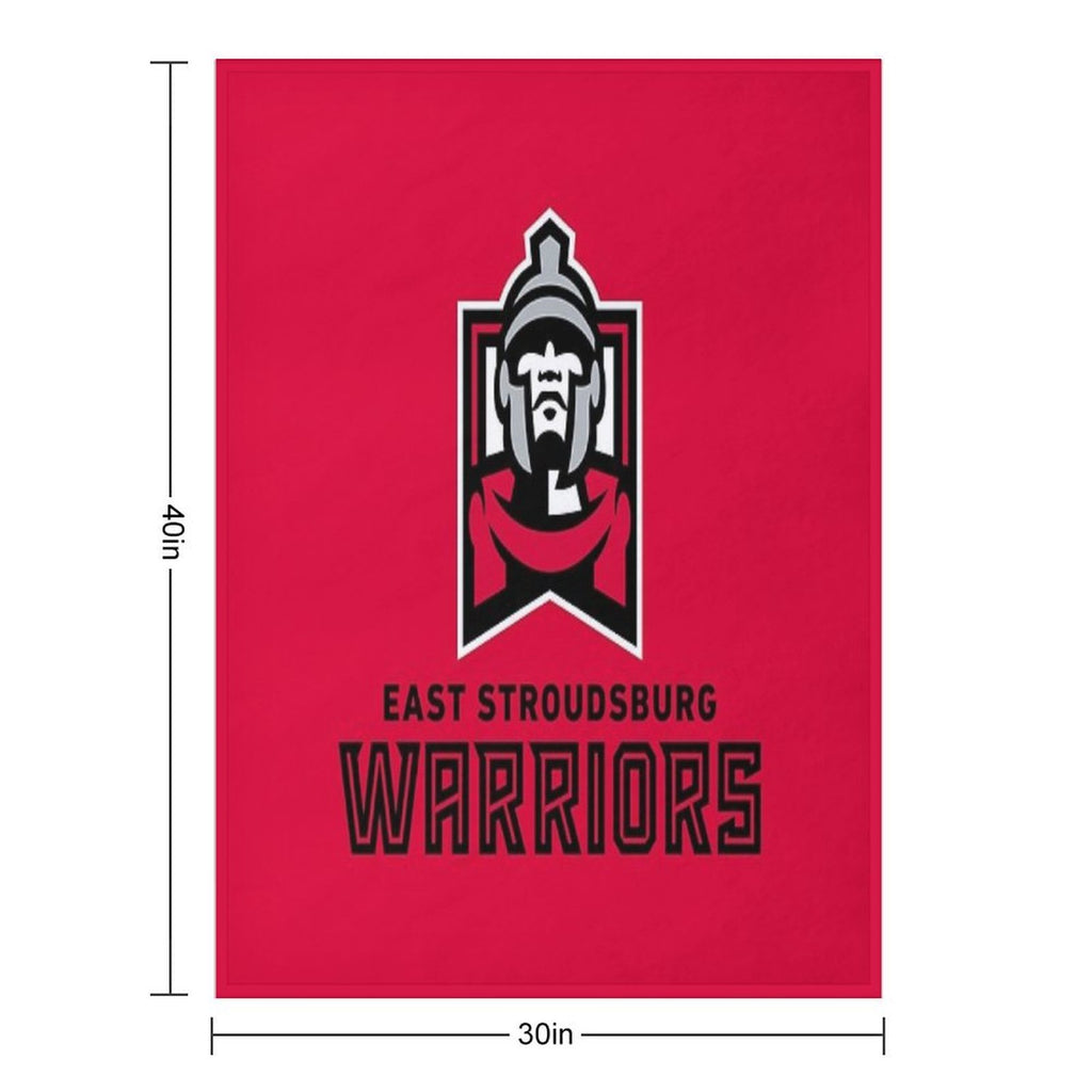 New East Stroudsburg-Warriors Versatility Throw Blanket